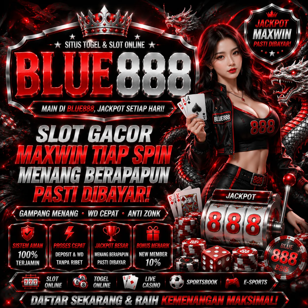 BLUE888
